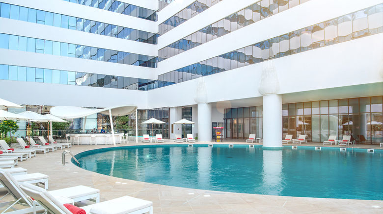 <b>Al Jaddaf Rotana Suite Hotel Pool</b>. Images powered by <a href="https://www.leonardoworldwide.com/" title="Leonardo Worldwide" target="_blank">Leonardo</a>.