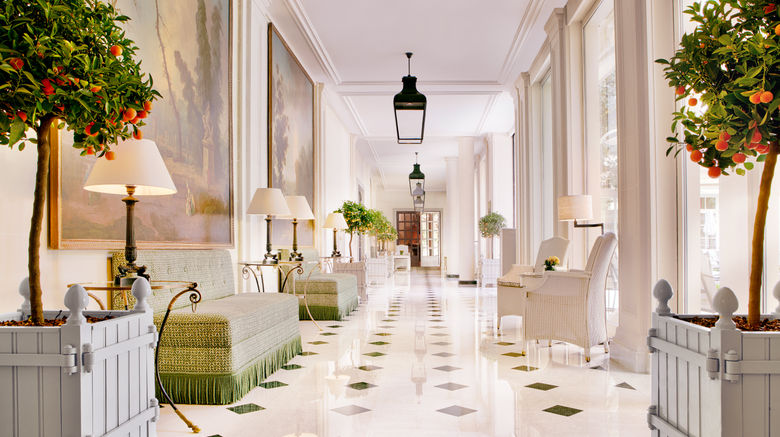 <b>Hotel Le Bristol Lobby</b>. Images powered by <a href=https://www.travelagewest.com/Hotels/Paris/