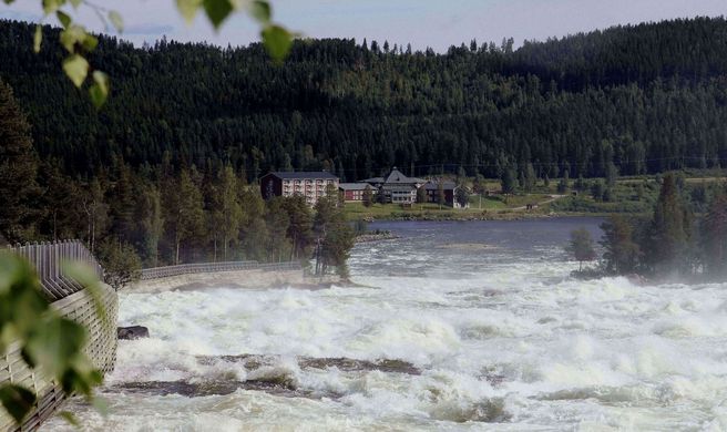 Storforsen Hotell Exterior