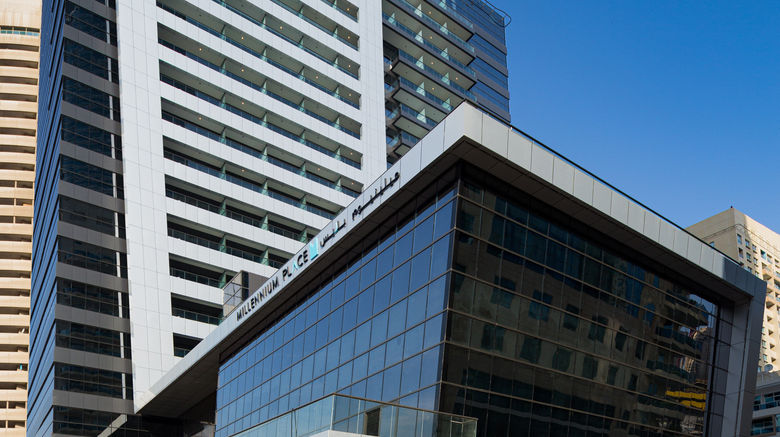 <b>Millennium Place Dubai Marina Exterior</b>. Images powered by <a href="https://www.leonardoworldwide.com/" title="Leonardo Worldwide" target="_blank">Leonardo</a>.