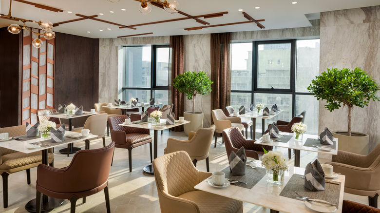 <b>Radisson Blu Hotel, Dubai Barsha Heights Restaurant</b>. Images powered by <a href="https://www.leonardoworldwide.com/" title="Leonardo Worldwide" target="_blank">Leonardo</a>.