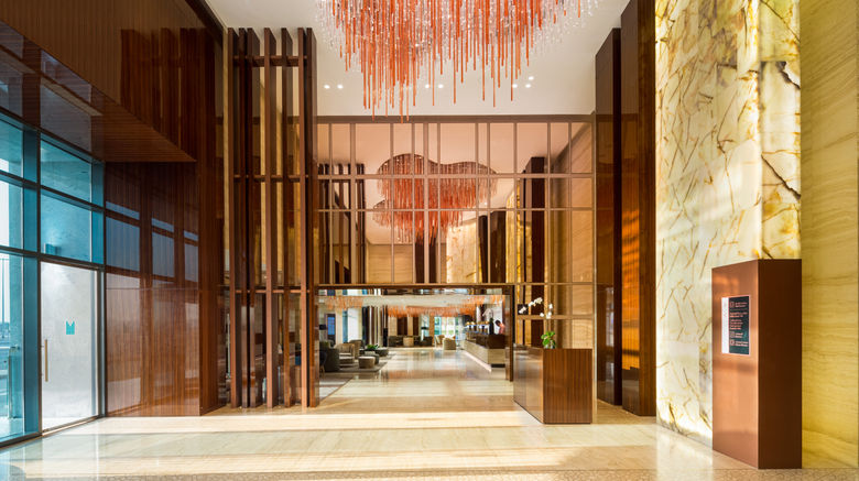 <b>Radisson Blu Hotel, Dubai Barsha Heights Lobby</b>. Images powered by <a href="https://www.leonardoworldwide.com/" title="Leonardo Worldwide" target="_blank">Leonardo</a>.