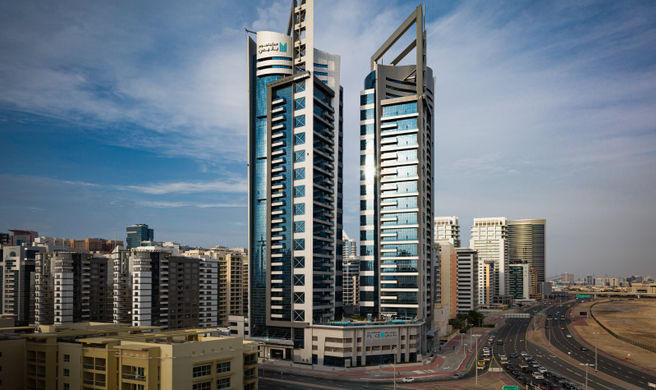 Radisson Blu Hotel, Dubai Barsha Heights Exterior