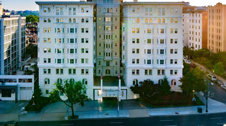 <b>Churchill Hotel near Embassy Row Exterior</b>. Images powered by <a href="https://www.leonardoworldwide.com/" title="Leonardo Worldwide" target="_blank">Leonardo</a>.
