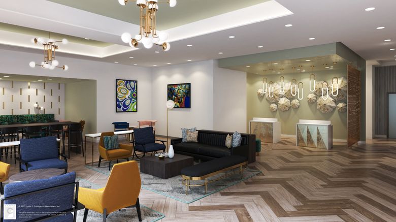 <b>Hotel Indigo New Orleans French Quarter Lobby</b>. Images powered by <a href="https://www.leonardoworldwide.com/" title="Leonardo Worldwide" target="_blank">Leonardo</a>.