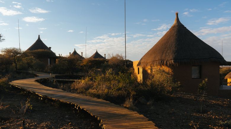 <b>Omaanda Lodge Exterior</b>. Images powered by <a href="https://www.leonardoworldwide.com/" title="Leonardo Worldwide" target="_blank">Leonardo</a>.