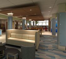Holiday Inn Express & Suites Miramar Lobby