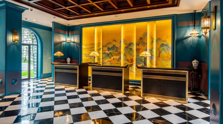 <b>Hotel Indigo Heilong Lake Lobby</b>. Images powered by <a href="https://www.leonardoworldwide.com/" title="Leonardo Worldwide" target="_blank">Leonardo</a>.