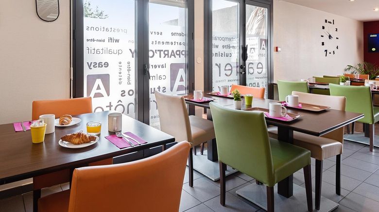 <b>Appart'City Montelimar Restaurant</b>. Images powered by <a href="https://www.leonardoworldwide.com/" title="Leonardo Worldwide" target="_blank">Leonardo</a>.