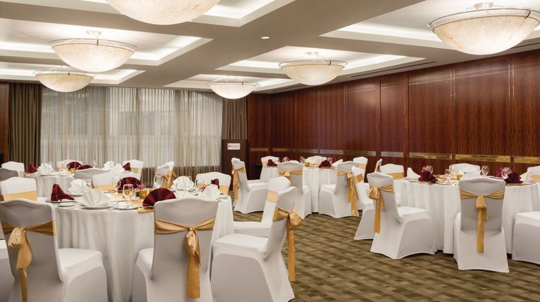 <b>Crowne Plaza Dubai Jumeirah Ballroom</b>. Images powered by <a href="https://www.leonardoworldwide.com/" title="Leonardo Worldwide" target="_blank">Leonardo</a>.