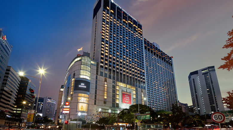 <b>Lotte Hotel Seoul Downtown Exterior</b>. Images powered by <a href="https://leonardo.com/" title="Leonardo Worldwide" target="_blank">Leonardo</a>.