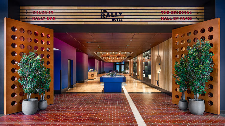 The Rally Hotel at McGregor Square Lobby