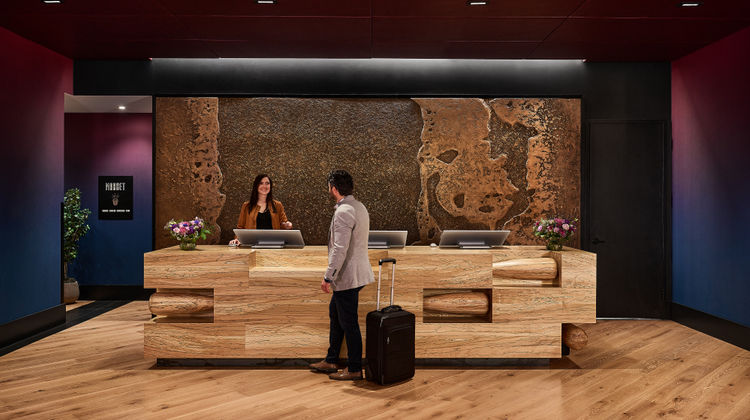 The Rally Hotel at McGregor Square Lobby