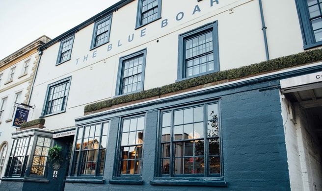 The Blue Boar Hotel Exterior
