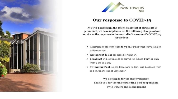 Twin Towers Inn Exterior