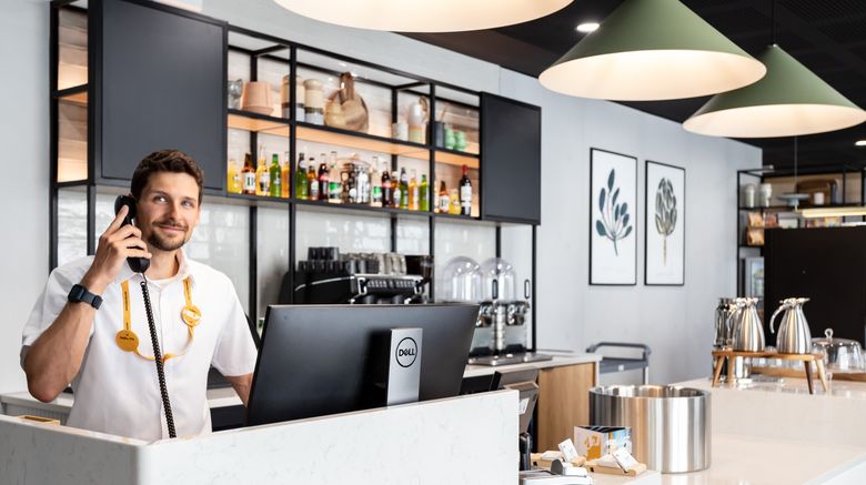 <b>Staycity Aparthotel Bordeaux Lobby</b>. Images powered by <a href="https://www.leonardoworldwide.com/" title="Leonardo Worldwide" target="_blank">Leonardo</a>.