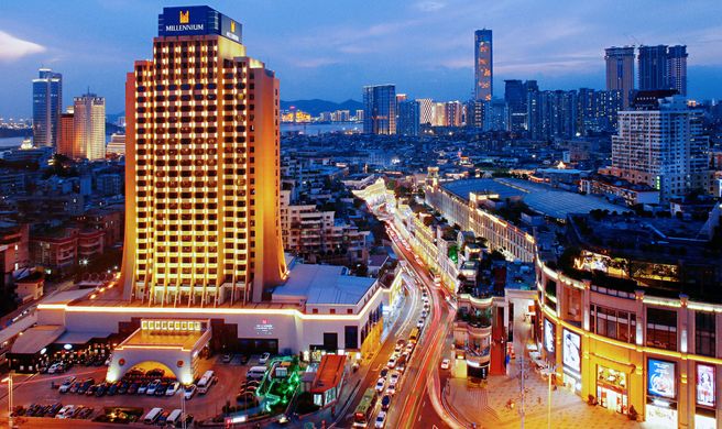 Millennium Harbourview Hotel Xiamen Exterior