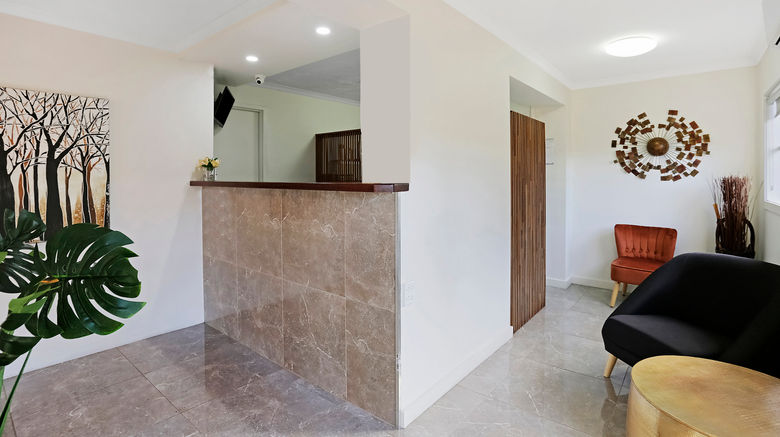 <b>Waves Motel and Apartments Warrnambool Lobby</b>. Images powered by <a href="https://www.leonardoworldwide.com/" title="Leonardo Worldwide" target="_blank">Leonardo</a>.