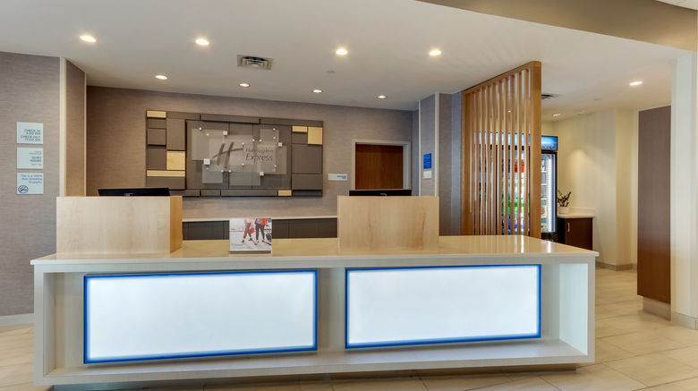 <b>Holiday Inn Express Porters Neck Lobby</b>. Images powered by <a href="https://www.leonardoworldwide.com/" title="Leonardo Worldwide" target="_blank">Leonardo</a>.