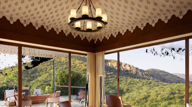 <b>Taj Aravali Resort & Spa Suite</b>. Images powered by <a href="https://www.leonardoworldwide.com/" title="Leonardo Worldwide" target="_blank">Leonardo</a>.