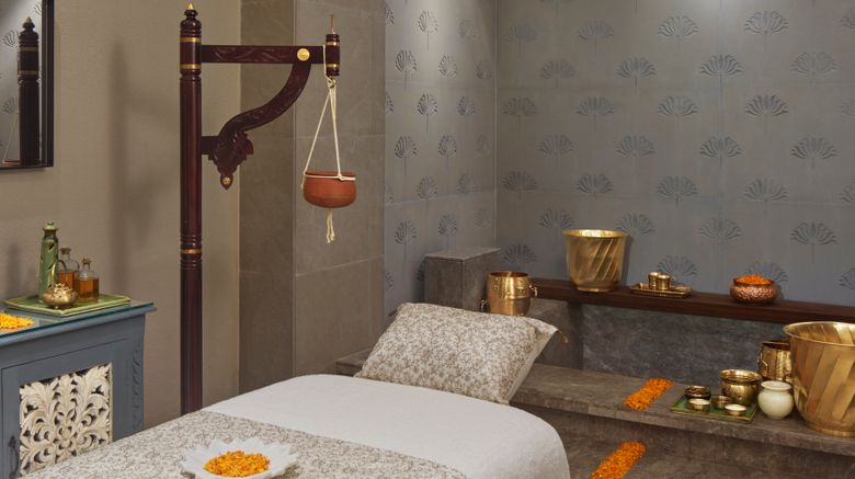 <b>Taj Aravali Resort & Spa Spa</b>. Images powered by <a href="https://www.leonardoworldwide.com/" title="Leonardo Worldwide" target="_blank">Leonardo</a>.
