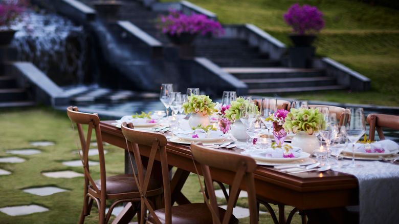 <b>Taj Aravali Resort & Spa Restaurant</b>. Images powered by <a href="https://www.leonardoworldwide.com/" title="Leonardo Worldwide" target="_blank">Leonardo</a>.