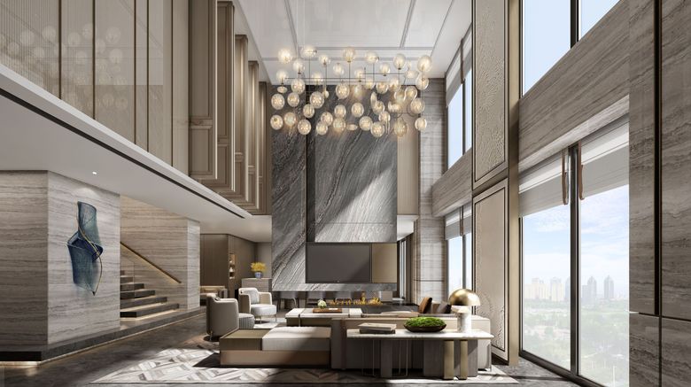 <b>InterContinental Zhengzhou Exterior</b>. Images powered by <a href="https://www.leonardoworldwide.com/" title="Leonardo Worldwide" target="_blank">Leonardo</a>.