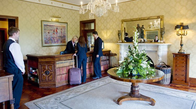 Glenlo Abbey Hotel Lobby