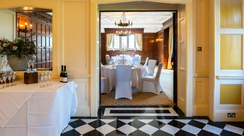 <b>Fanhams Hall Hotel Restaurant</b>. Images powered by <a href="https://www.leonardoworldwide.com/" title="Leonardo Worldwide" target="_blank">Leonardo</a>.