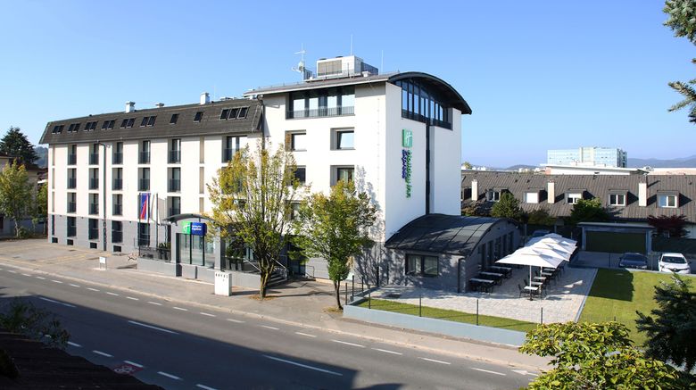 <b>Holiday Inn Express Ljubljana Exterior</b>. Images powered by <a href="https://www.leonardoworldwide.com/" title="Leonardo Worldwide" target="_blank">Leonardo</a>.