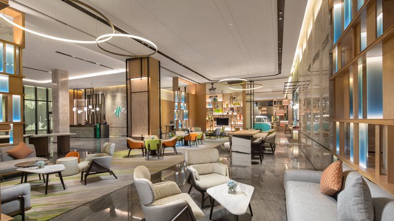 <b>Holiday Inn High Tech Zone Lobby</b>. Images powered by <a href="https://www.leonardoworldwide.com/" title="Leonardo Worldwide" target="_blank">Leonardo</a>.