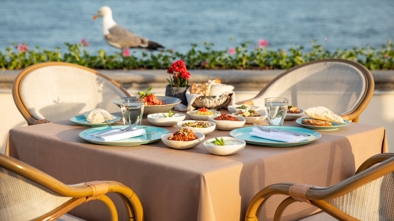 <b>Four Seasons Hotel Bosphorus Restaurant</b>. Images powered by <a href=https://www.travelagewest.com/Hotels/Istanbul/