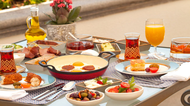 <b>Four Seasons Hotel Bosphorus Restaurant</b>. Images powered by <a href=https://www.travelagewest.com/Hotels/Istanbul/