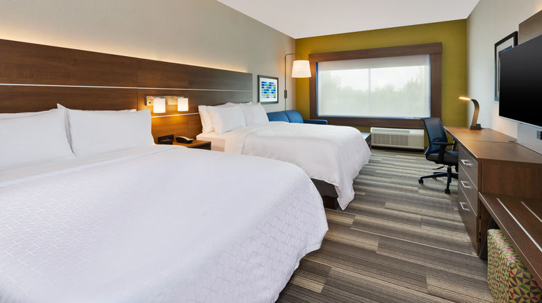<b>Holiday Inn Express & Suites Milan Room</b>. Images powered by <a href="https://www.leonardoworldwide.com/" title="Leonardo Worldwide" target="_blank">Leonardo</a>.
