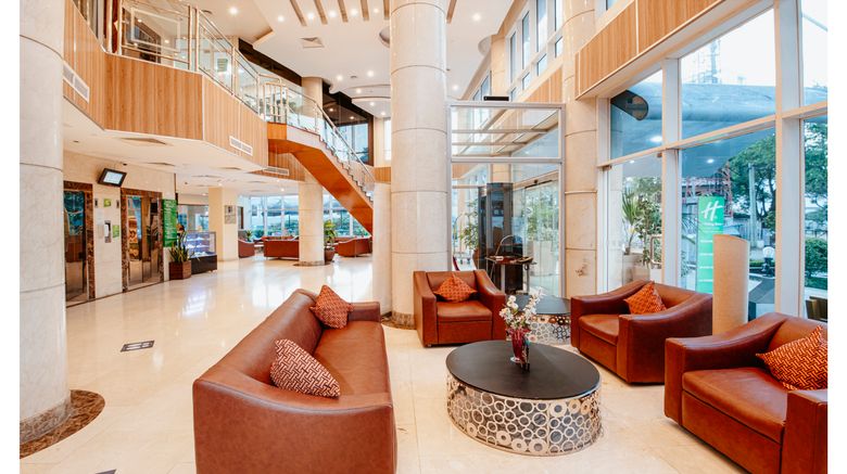 <b>Holiday Inn Dar Es Salaam Lobby</b>. Images powered by <a href="https://www.leonardoworldwide.com/" title="Leonardo Worldwide" target="_blank">Leonardo</a>.