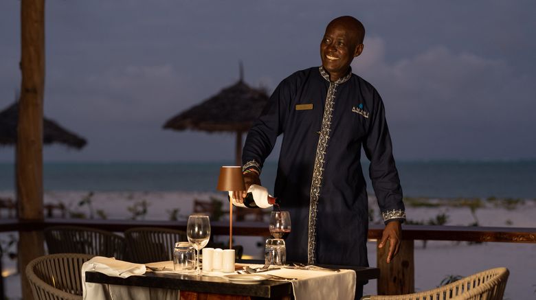 <b>Amani Boutique Hotel Zanzibar Restaurant</b>. Images powered by <a href="https://www.leonardoworldwide.com/" title="Leonardo Worldwide" target="_blank">Leonardo</a>.