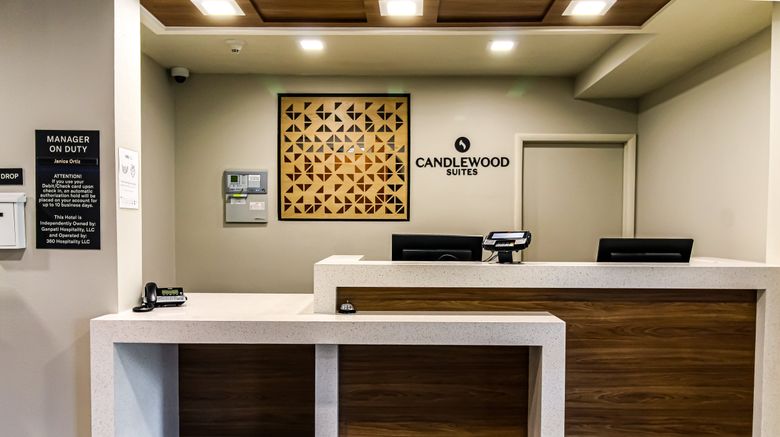 <b>Candlewood Suites Melbourne/Viera Lobby</b>. Images powered by <a href="https://www.leonardoworldwide.com/" title="Leonardo Worldwide" target="_blank">Leonardo</a>.