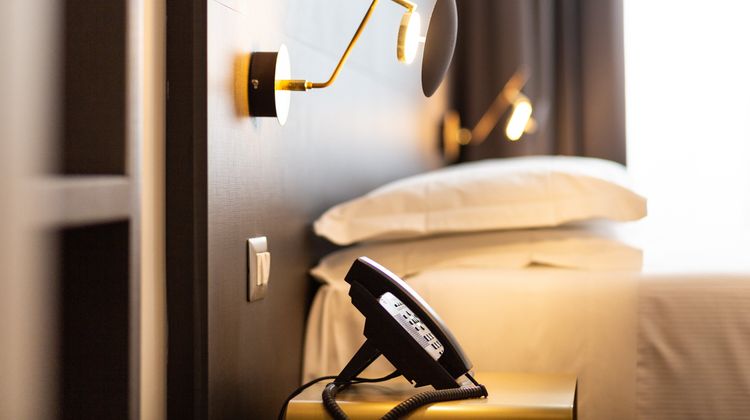 The Cross Hotel Room