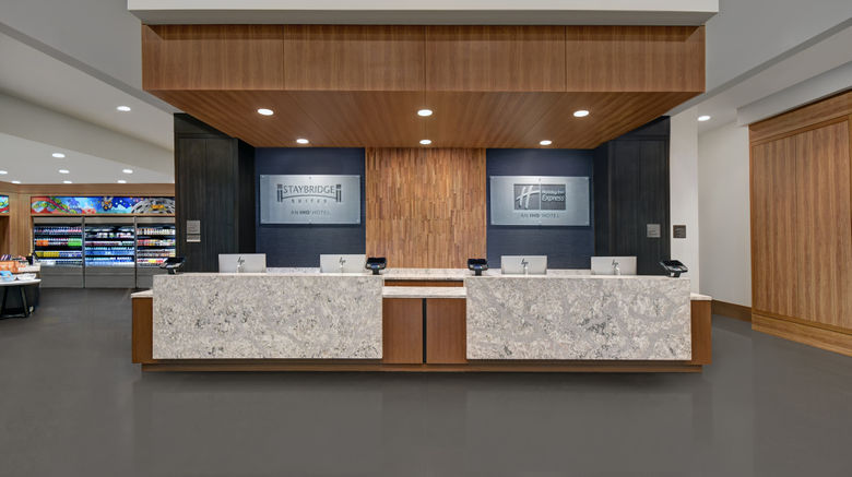 <b>Staybridge Suites Houston Galleria Area Lobby</b>. Images powered by <a href="https://www.leonardoworldwide.com/" title="Leonardo Worldwide" target="_blank">Leonardo</a>.
