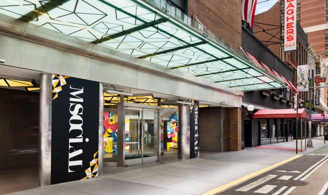 M Social Hotel Times Square New York Exterior