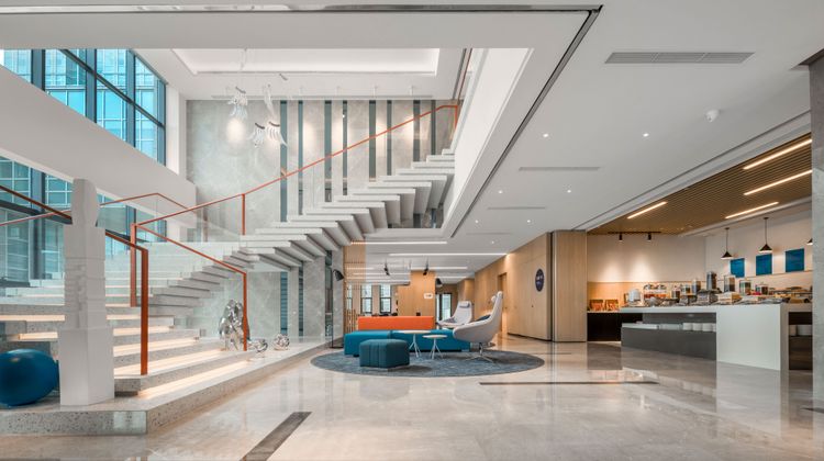Holiday Inn Express Rongcheng S&T Park Lobby