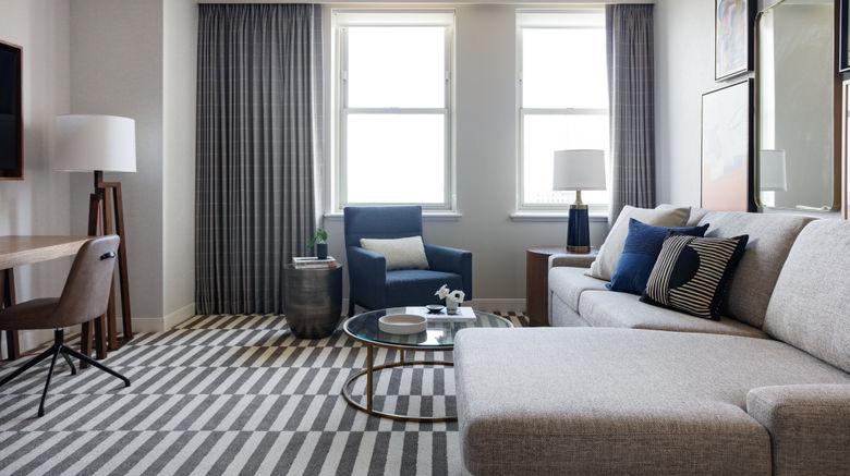 <b>Kimpton Harper Hotel Suite</b>. Images powered by <a href="https://www.leonardoworldwide.com/" title="Leonardo Worldwide" target="_blank">Leonardo</a>.