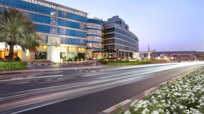 Millennium Airport Hotel Dubai Exterior. Images powered by <a href="https://www.leonardoworldwide.com" target="_blank" rel="noopener">Leonardo</a>.