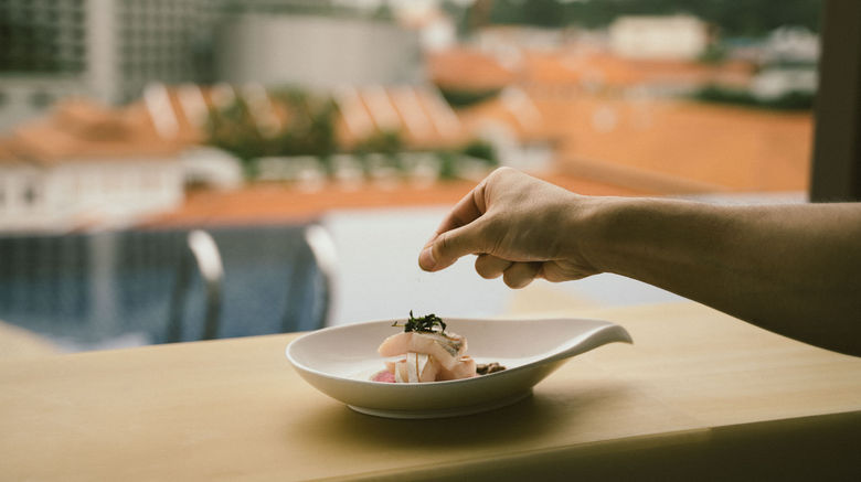 <b>Naumi Hotel Singapore Restaurant</b>. Images powered by <a href="https://www.leonardoworldwide.com/" title="Leonardo Worldwide" target="_blank">Leonardo</a>.