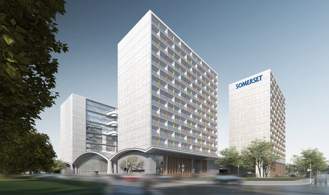 Somerset Daxing Beijing Exterior