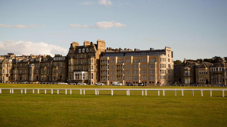 <b>Rusacks St. Andrews Exterior</b>. Images powered by <a href="https://www.leonardoworldwide.com/" title="Leonardo Worldwide" target="_blank">Leonardo</a>.