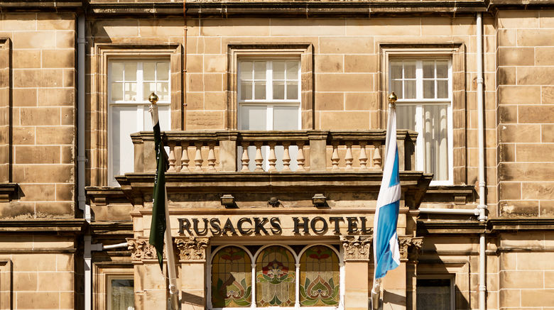 <b>Rusacks St. Andrews Exterior</b>. Images powered by <a href="https://www.leonardoworldwide.com/" title="Leonardo Worldwide" target="_blank">Leonardo</a>.