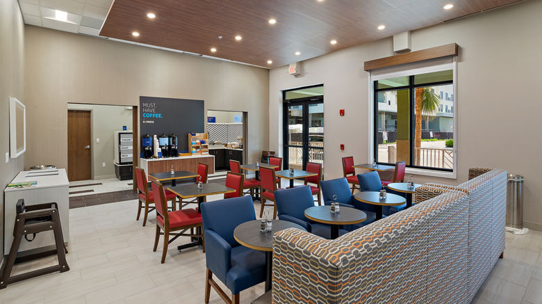 <b>Holiday Inn Express-Vilano Beach Restaurant</b>. Images powered by <a href="https://www.leonardoworldwide.com/" title="Leonardo Worldwide" target="_blank">Leonardo</a>.