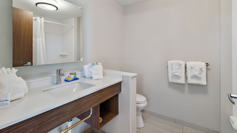 <b>Holiday Inn Express-Vilano Beach Room</b>. Images powered by <a href="https://www.leonardoworldwide.com/" title="Leonardo Worldwide" target="_blank">Leonardo</a>.