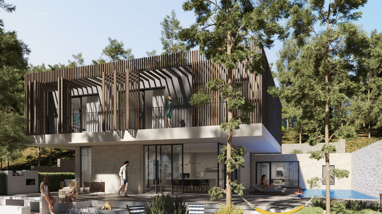 <b>Maslina Resort Exterior</b>. Images powered by <a href="https://www.leonardoworldwide.com/" title="Leonardo Worldwide" target="_blank">Leonardo</a>.